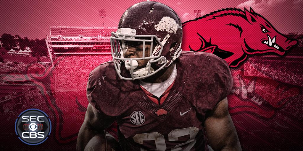 Retweet if you're picking <a href="/RazorbackFB/">Arkansas Razorback Football</a> to take down No. 8 Ole Miss. #OLEMISSvsARK