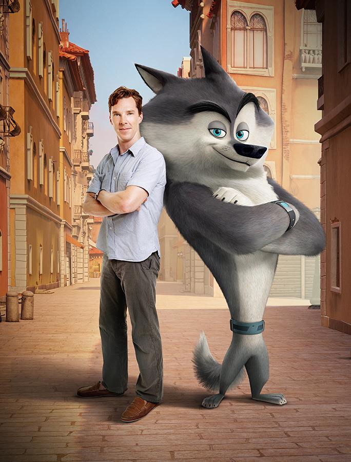 20thcentury's tweet photo. In just 4 days, catch Benedict Cumberbatch as Classified, gray wolf and leader of the elite North Wind #PenguinsMovie http://t.co/9aPkn8uBC2
