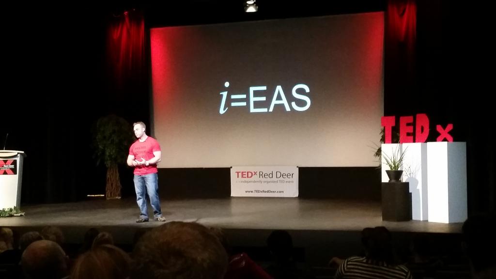 i=inspiration #pushingboundaries #tedxreddeer