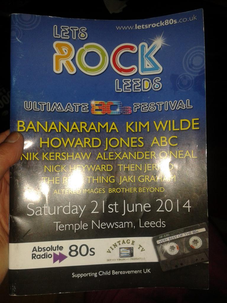 Indie80s's tweet image. @letsrockleeds @Absolute80s we loved Lets Rock Leed 2014, bring on 2015! #absolute80 #lovethe80s