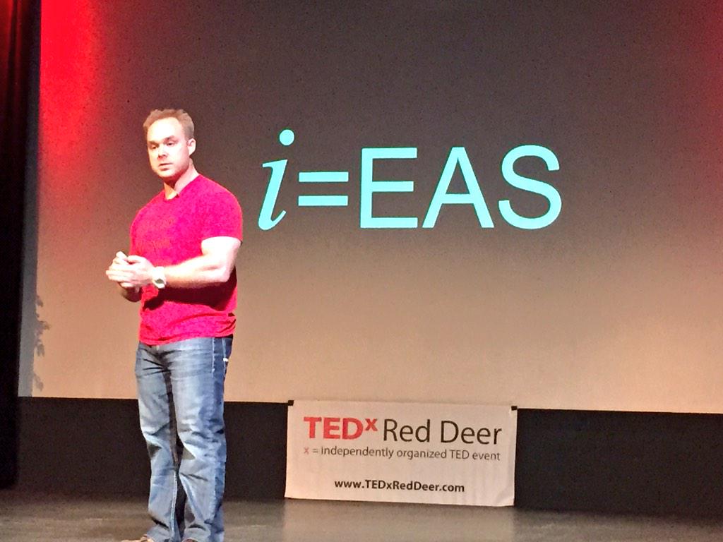 THE EQUATION Inspiration = Emotion Affirmation Solution with Cable McElderry <a href="/TEDxRedDeer/">TEDxRedDeer</a> #PushingBoundaries