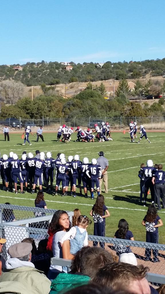 huntfulldraw's tweet photo. @nmpreps Touchdown Silver! Silver 34 Portales 7 http://t.co/5ksxCsi43F
