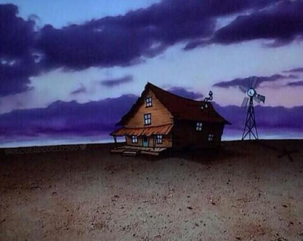 RecuerdoDeLos90's tweet photo. Solo los de los 90s recordamos esta casa abandonada http://t.co/VRerUydAfb