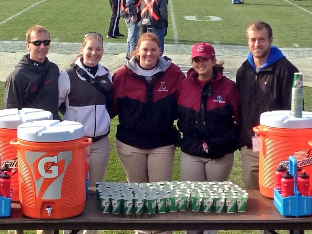 LeslieAnnHoward's tweet photo. Trainers/managers at last years victory @LafayetteEQ @LafCol @LafColFootball @LafayetteAlumni #150Rivalry #RollPards http://t.co/G9YAlgK6yW