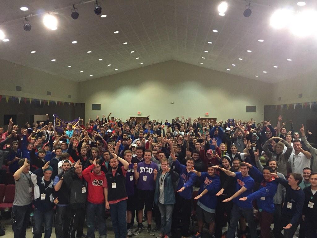 Say hello to the 204 men that will be leading BYX as officers on 34 campuses in 2015! #BYXtraining
