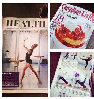 JennEMethod's tweet image. Thank you to the marvellous team at @canadianliving for this article on #ExtensionMethod ballet fitness!
