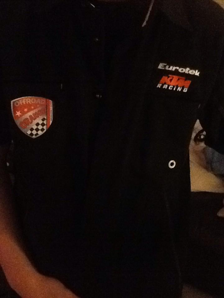 Lofty451's tweet photo. Tomorrow's shirt NEC #MotorcycleLive#oro#eurotek http://t.co/hF27j5b8bR