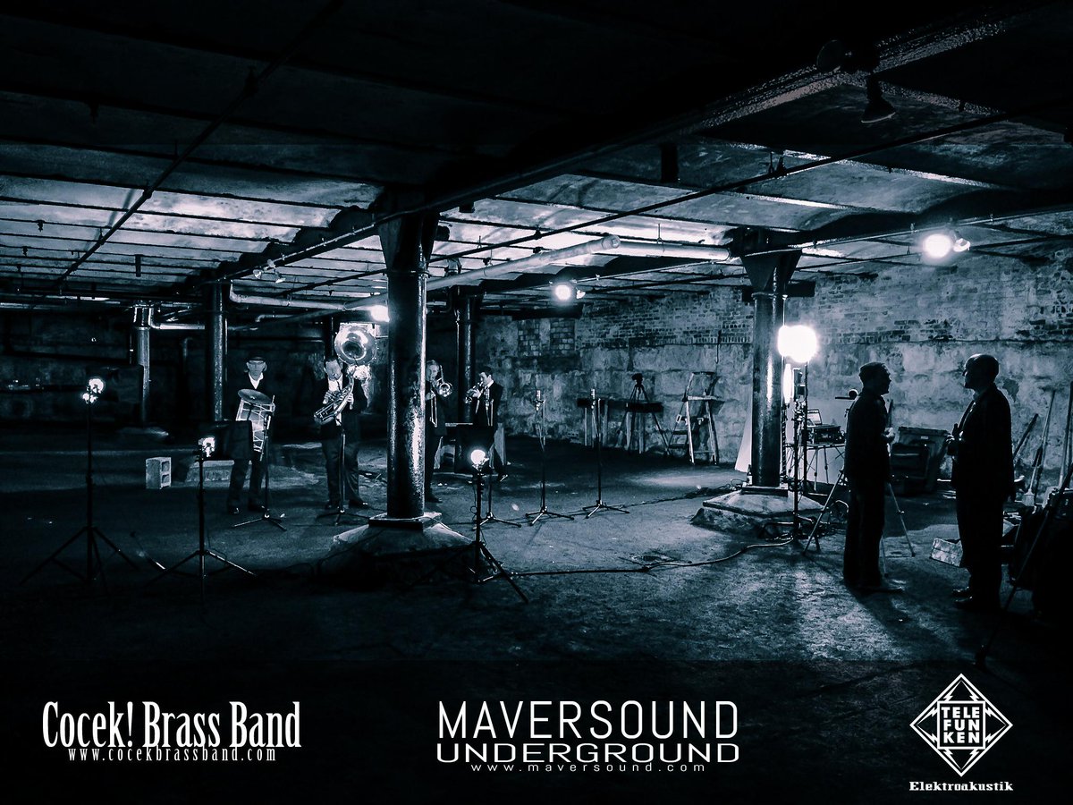 cocekbrassband's tweet photo. picture from last Tuesday's video shoot! #musicvideo @TELEFUNKEN_Mics are incredible #microphones #brassband #Boston http://t.co/gruqPdpxIU