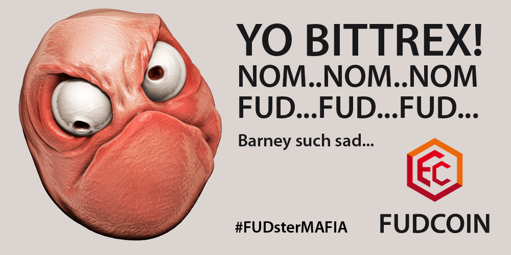 <a href="/BittrexExchange/">Bittrex</a> Barney such sad....wants new home...ADD ME! <a href="/sirfudsalot/">sirfudsalot</a> <a href="/JustFUDit/">Fud</a> <a href="/fudtoshi/">cryptologist</a> @fudsurplus