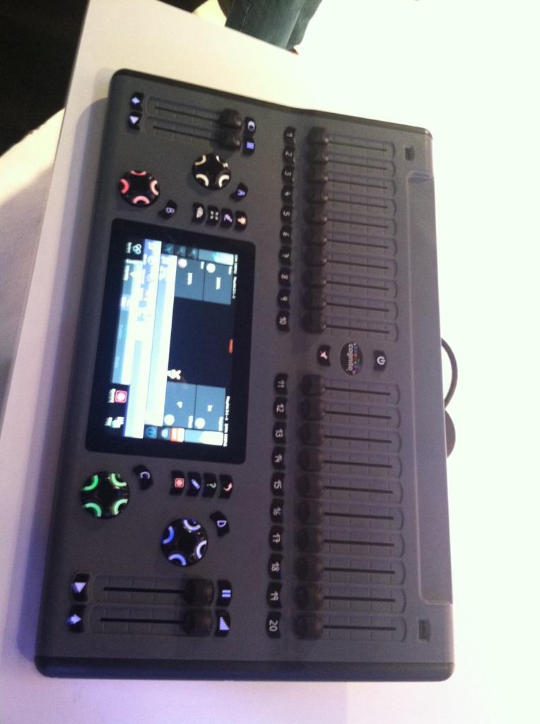 Plum_Precision's tweet photo. Looking at some lighting consoles at the Pathway Connectivity booth #LDI2014 http://t.co/Vxo6J8iBpA