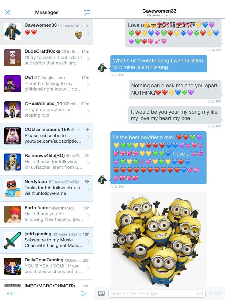 termagatorbytes's tweet image. Nothing breaks me and my girlfriend apart