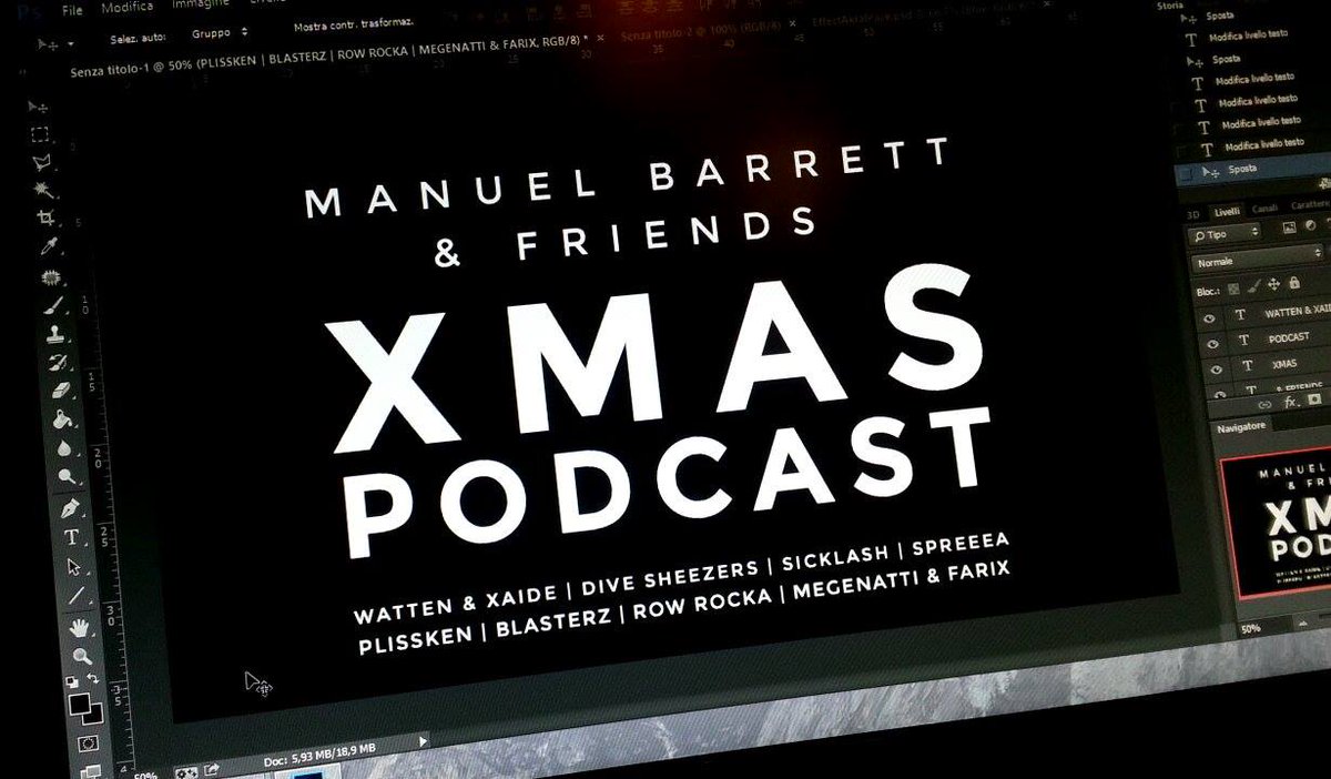 djBlvckArch's tweet photo. Work in progress #XMASPODCAST soon!
guestmix by @plisskenMusic, @TheBLASTERZ, @MenegattiFatrix, #RowRocka and more! http://t.co/vpoqpnAF9b