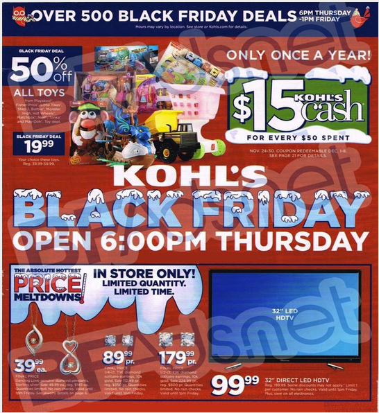 Three easy ways you can save even more at Kohl’s on Black Friday: bdeal.me/BFKohlsTips #blackfriday
