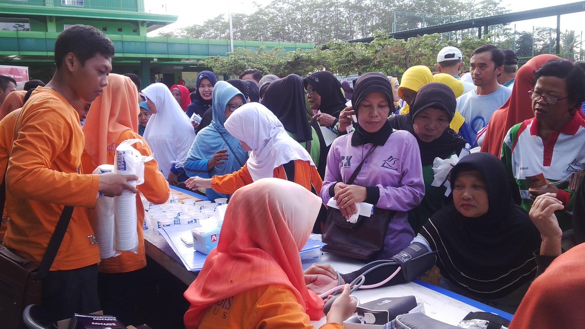 World Diabetic Day At Universitas Malahayati..