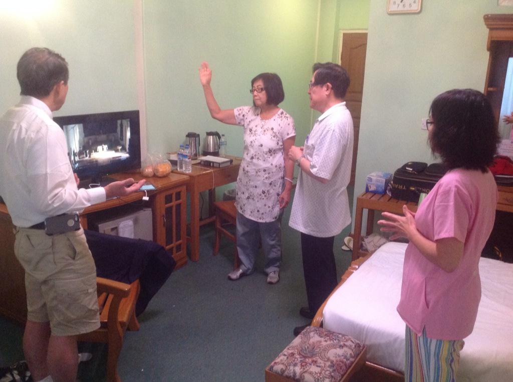 pastorcheng's tweet photo. 7am devotion to start out day in Yangon mission. http://t.co/xKNQnO53a7