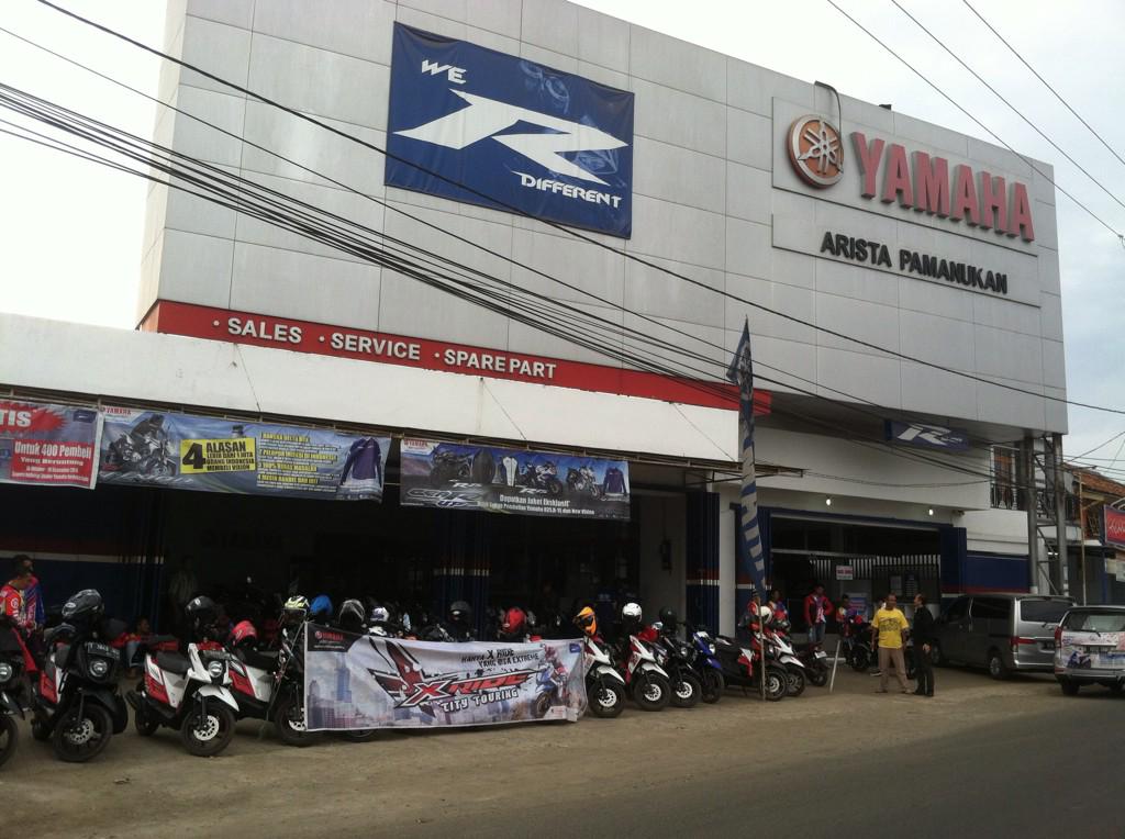 YamahaJabar's tweet photo. Pasukan X-Rider sudah siap touring keliling kota subang :D cc @YamahaIndonesia @kotaSUBANG #CityTouring http://t.co/03PBUiVqqm