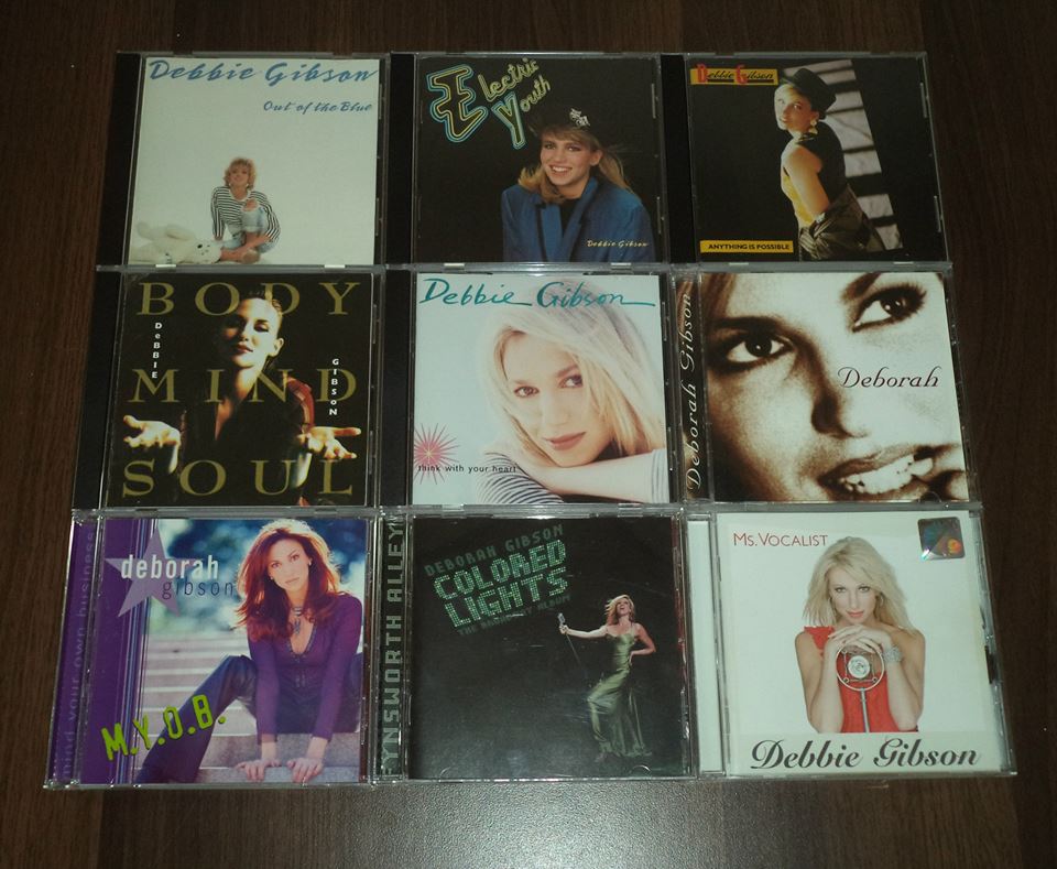 OdonSulla's tweet photo. My #DGCollection of @DebbieGibson Studio Albums. Her Music is my Happiness and Inspiration. DG FOREVER :) http://t.co/DlcM7mMiO7