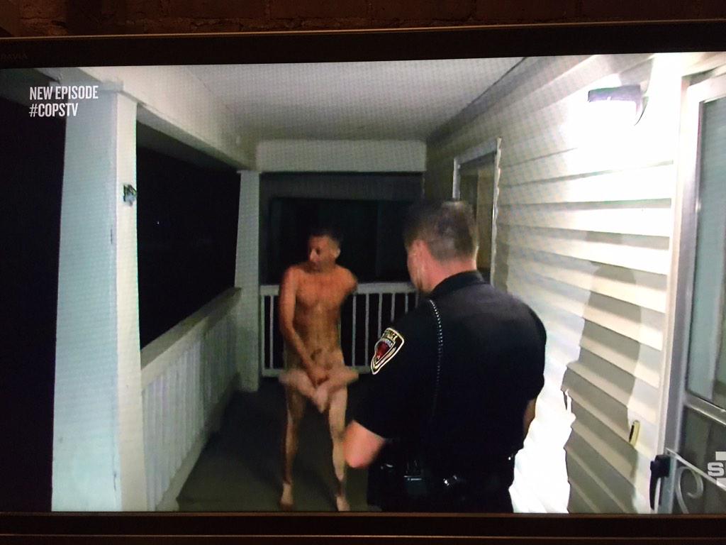 jdharm's tweet photo. Great "Cops" moment: this guy just asked to call his lawyer http://t.co/SIvwBKT26x