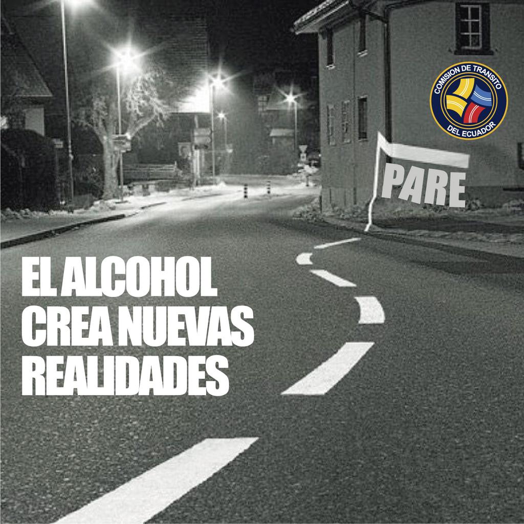 No dejes que hoy sea tu última farra. Si bebes, no manejes