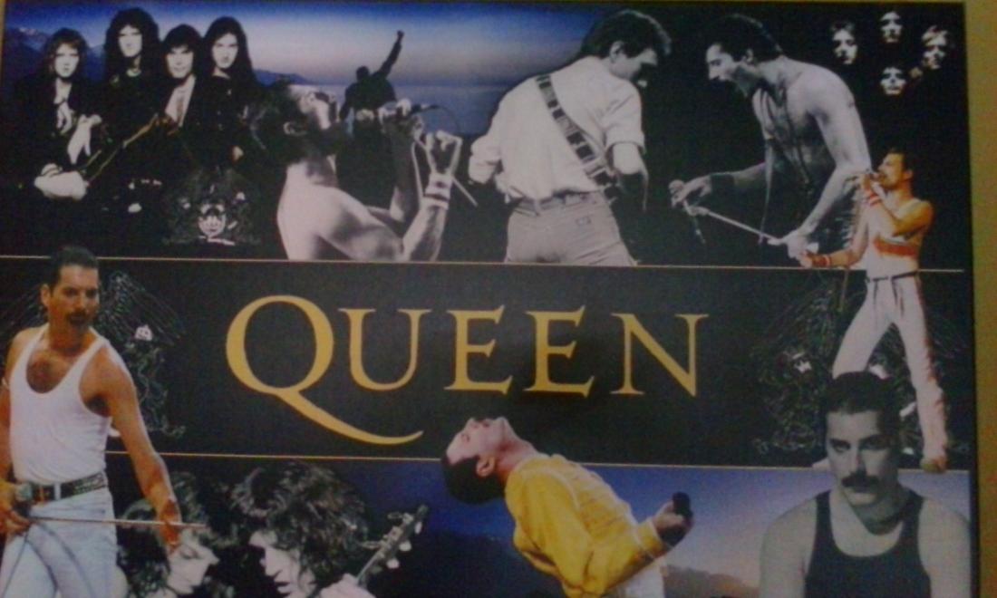 hawk_gunner's tweet photo. My wife made me a canvas compilation of the greatest band of all time!! http://t.co/R85lBEkcdP