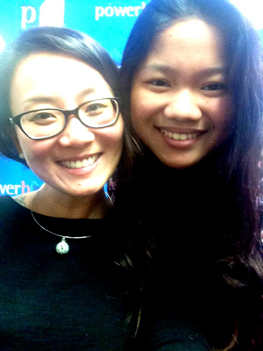 levenin's tweet photo. Met @Marie_Lu today and she was the sweetest, cooliest, and awesomest person ever! Thank you @nbsalert! #MarieLuinPH http://t.co/agyOkMGoRG