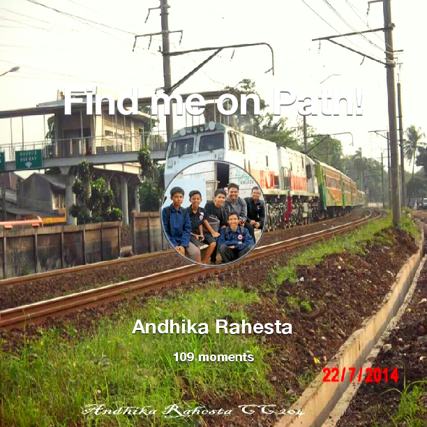 Andhika_Rahesta's tweet photo. I've shared 109 memories with my friends on #Path - see them now at http://t.co/R9GYKQ0uIl! #thepersonalnetwork http://t.co/tZgBAbnJFz