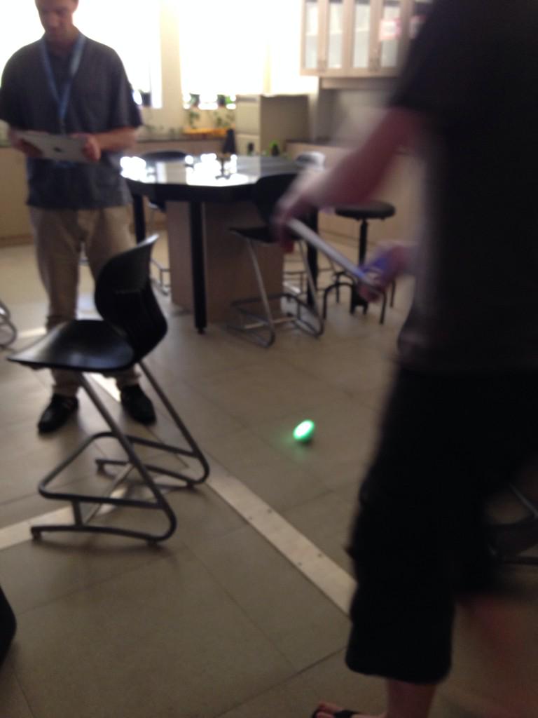 TheiPadSummit's tweet photo. Fun with spheros and the power of play! Yea Ruchira! #theipadsummit http://t.co/XPS0DLQgSq