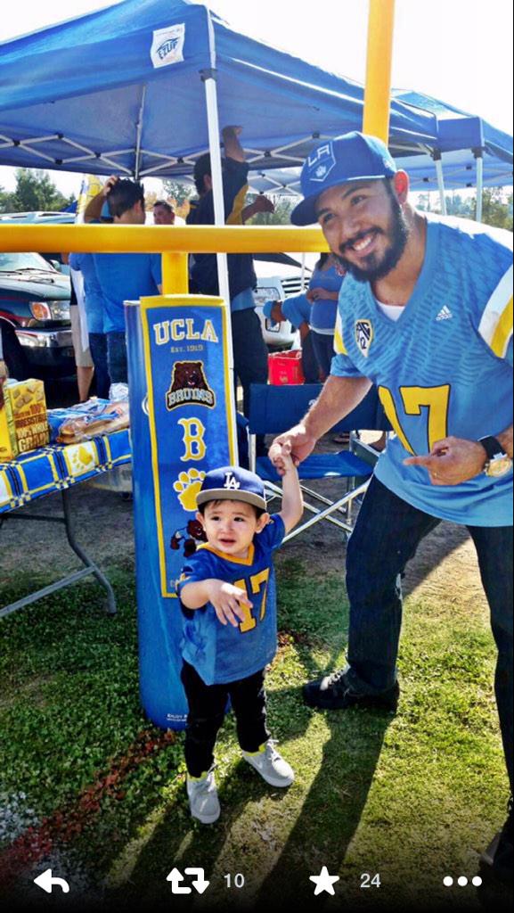 _vivianward's tweet photo. Go Bruins! #UCLAallDay #ABC7Eyewitness http://t.co/QBCa1lYZcv
