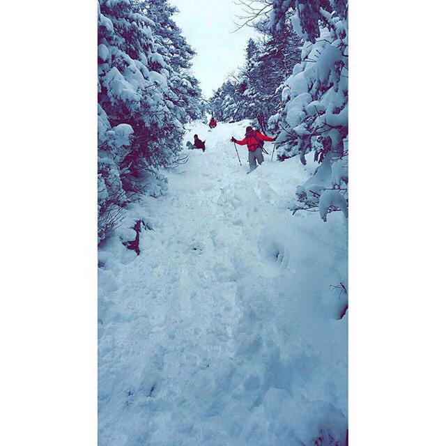 iHikeNY's tweet photo. 🌲HIKER OF THE DAY 
The ascent up Algonquin! It's winter wonderland in the adirondacks!😍
🔹 PHOTO BY ▻ @epanczyk http://t.co/GCQQRqSpAb