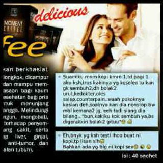 Woow MOMENT COFFEE ! Solusi bagi Kesehatan Pria. More info PIN:28327523 @mediaiklan_indo @iklan_wow @1DuniaDalamBola