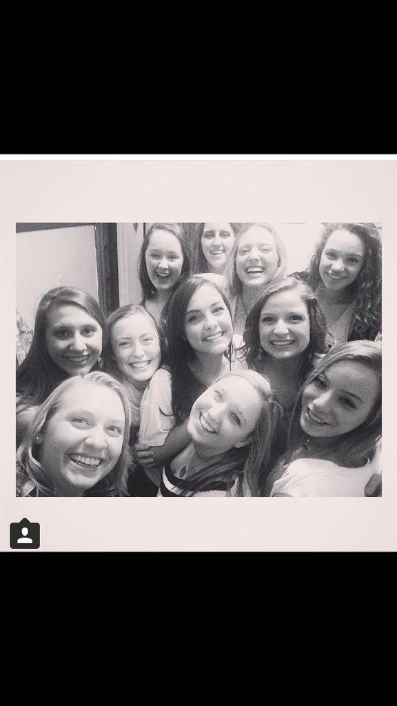 PureDanceMU's tweet photo. PDM girls couldn't be more excited for show day tomorrow!! Join us at the Weasler Auditorium at 12pm or 4:30pm 2morro http://t.co/4G7HclmU8q