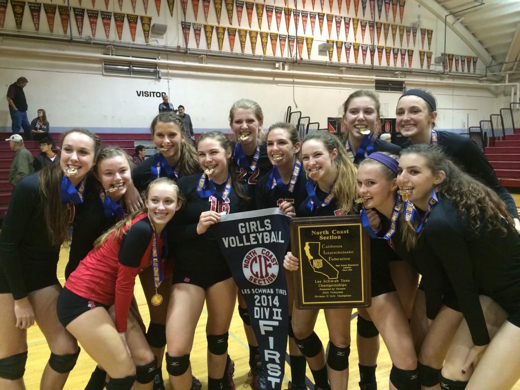 RedwoodSports's tweet photo. #NCS Champs!!! #marinvolleyball http://t.co/5VuL5mmhM3