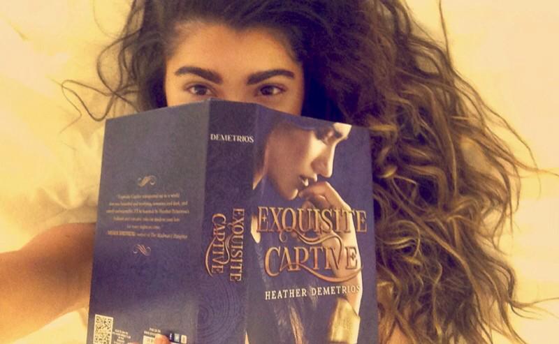 princessspaige's tweet photo. A little late night reading...can't put it down! @HDemetrios YOU ROCK. 😍#ExquisiteCaptive http://t.co/JQMsX1ccS0