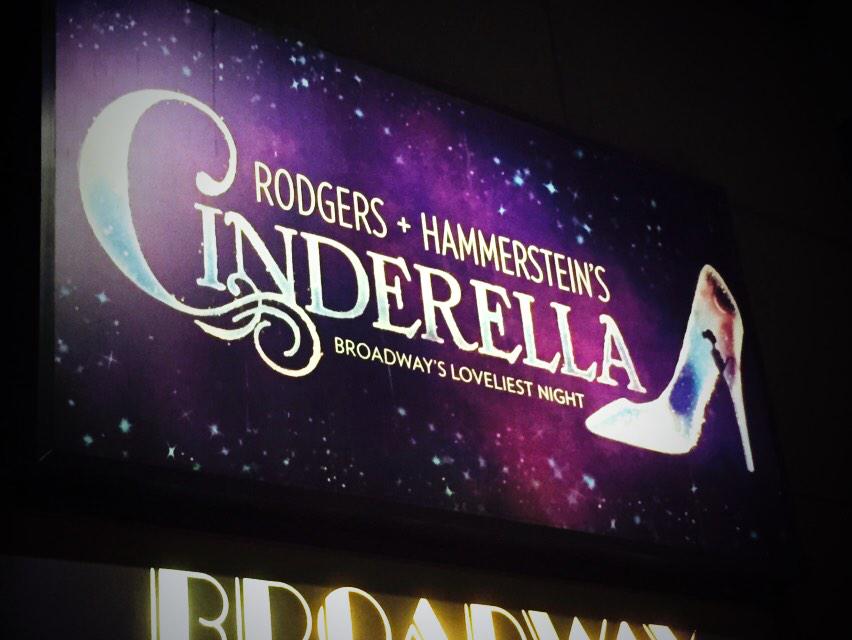 JamieCpreston's tweet photo. Cinderella on broadway was amazing! 💙 http://t.co/Oy4aRvm1ZQ