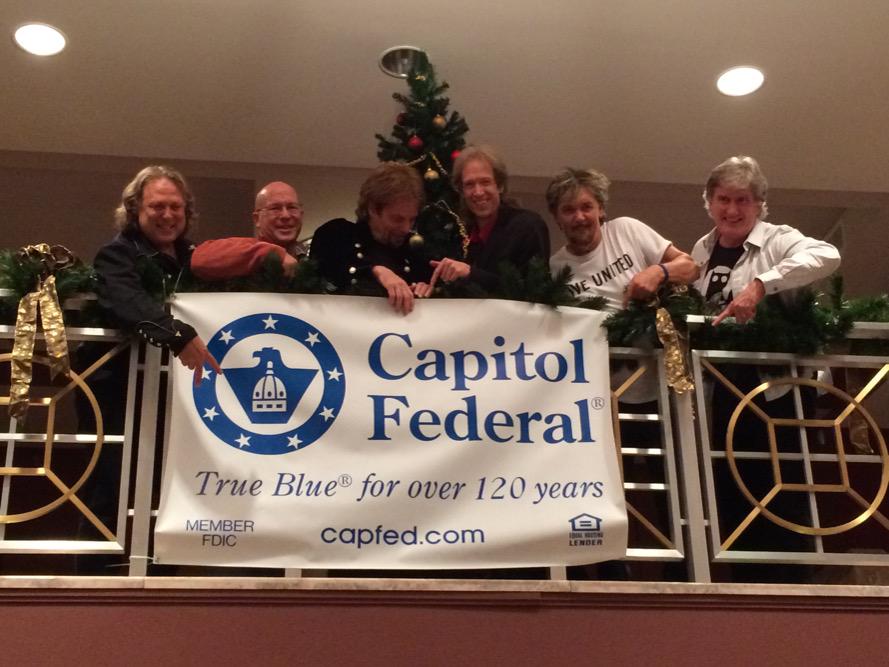 uwkawvalley's tweet photo. Thanks to #CapitolFederal for Sponsoring #UnitedRocks #AClassicRockChristmas and for bringing such a major act here. http://t.co/ftUxaxtox7