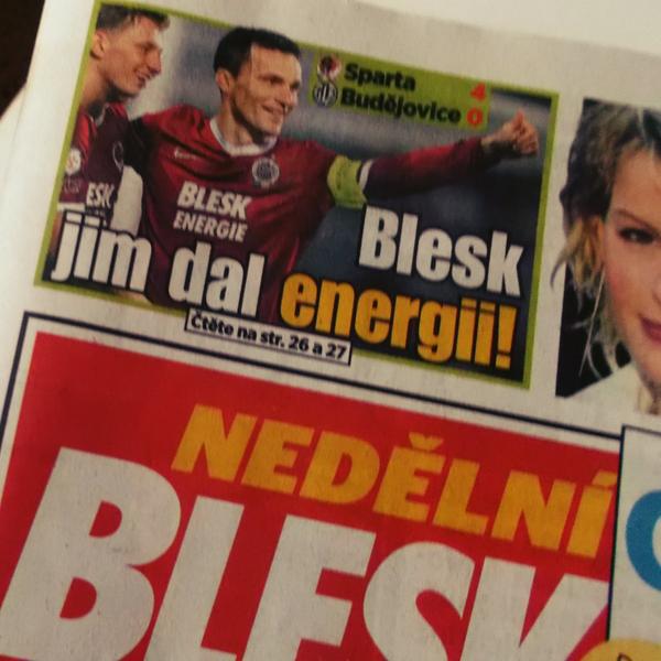 19ws92's tweet photo. Tohle spojení nepřestane být vtipný. :D  #Sparta vs. #DynamoCB 
#SPACEB #SynotLiga http://t.co/76iuDyemEW