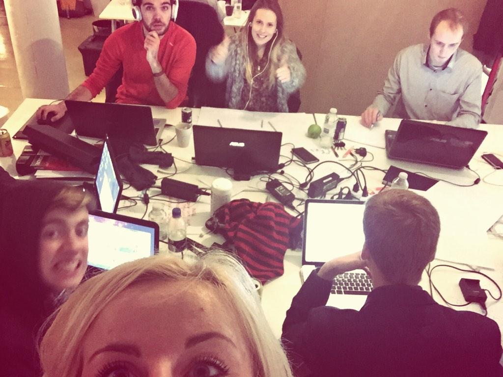 SkujaKatrina's tweet photo. Presentation in process! Super excited! #SWCPH #JABRA #webaked http://t.co/IrBrr94V26