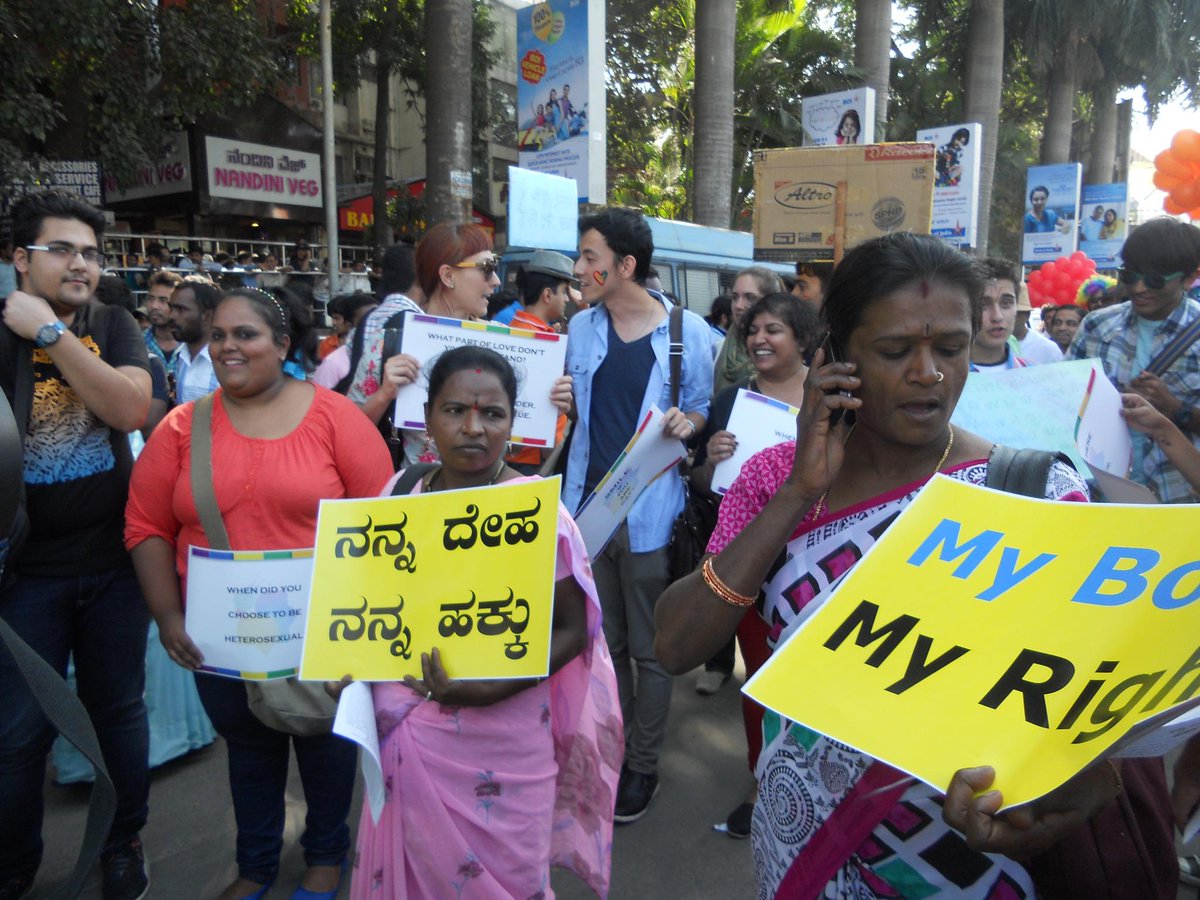 More than 2000 people including sex workers join Bengaluru Pride 2014 #BangalorePride