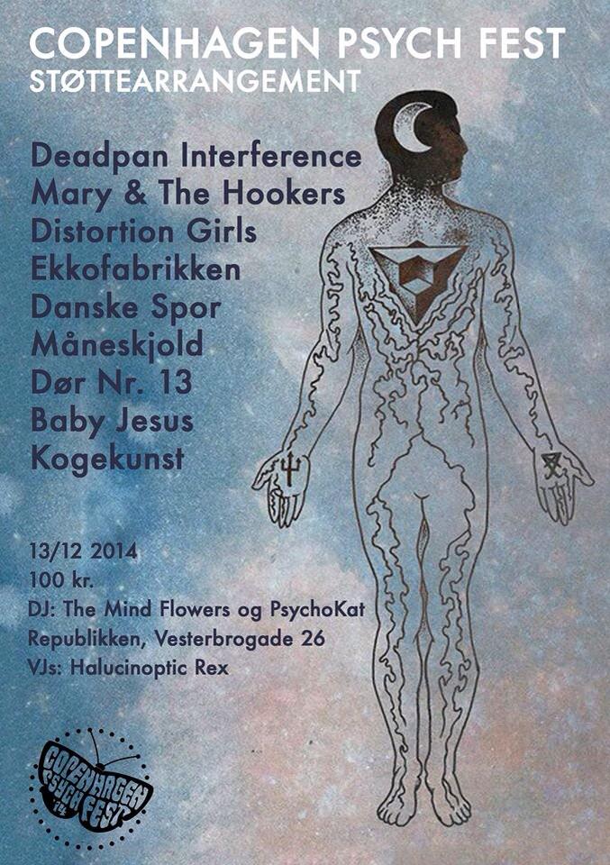 Sidste bandopdateringer. #måneskjold #ekkofabrikken #babyjesus #cphpsychfest #Republikken #psychnight #lightshow