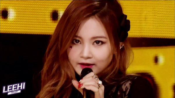 LeeHi_Arab's tweet image. [كاب] لي هاي اثناء أداء #IMDIFFRENT في  انكاقيو اليوم