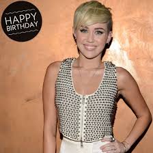Happy 22 th Birthday Miley Cyrus     