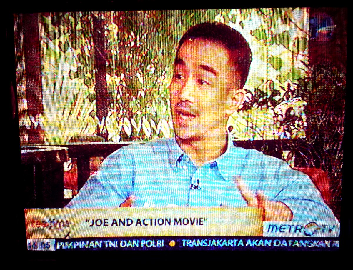TeamJoeTaslim's tweet photo. Ada kak @Joe_Taslim di Metro TV now :) http://t.co/MygeVKkg4Q