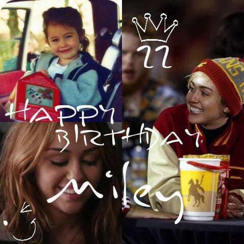 HAPPY BIRTHDAY QUEEN!     Miley Cyrus 