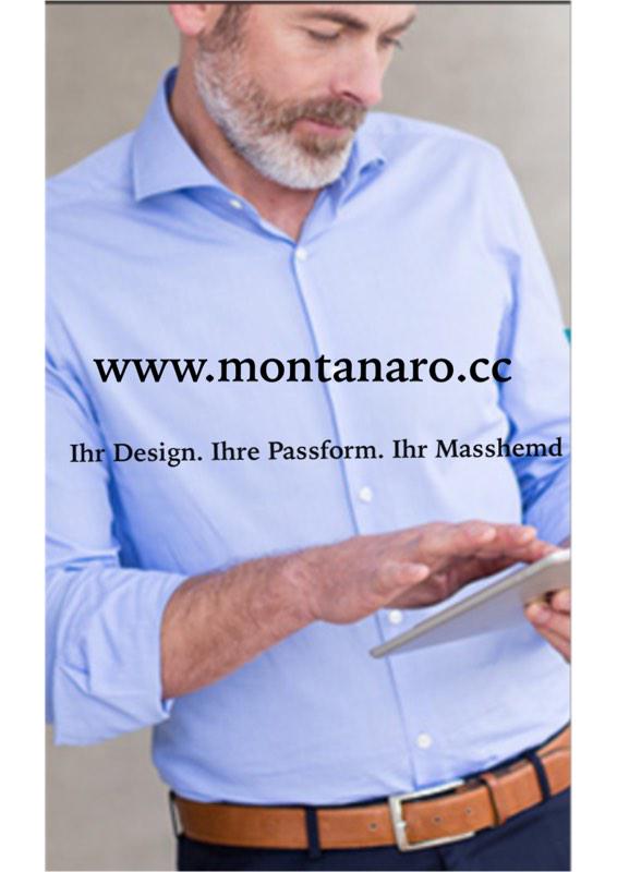 Masshemden/Shirts MontanarO, eine unserer Spezialitäten sind unsere erstklassigen Masshemden.
