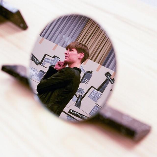 IgorJosif's tweet photo. The designer in the mirror - more impressions from the @blickfangevent in Zurich #DesignZurich #swissdesign #visi... http://t.co/mVtPv1dspi