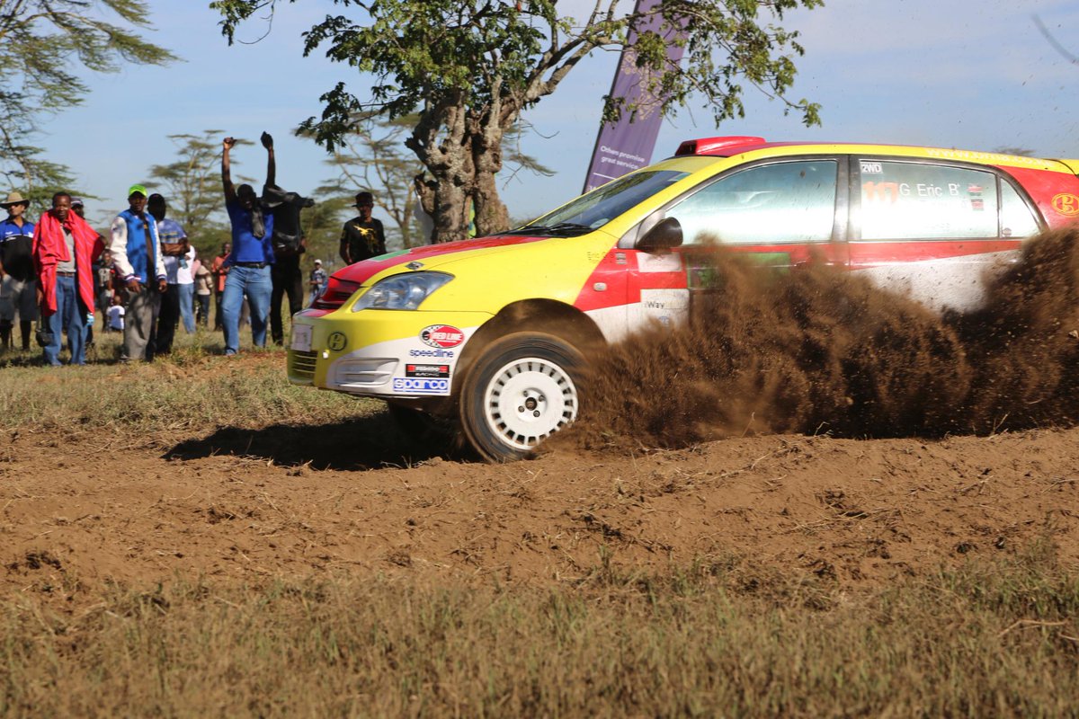 Moments.... The lesser known team... #TeamRunX holding its own against big dogs #TeamMitsubishi #KCBGuruNanakRally