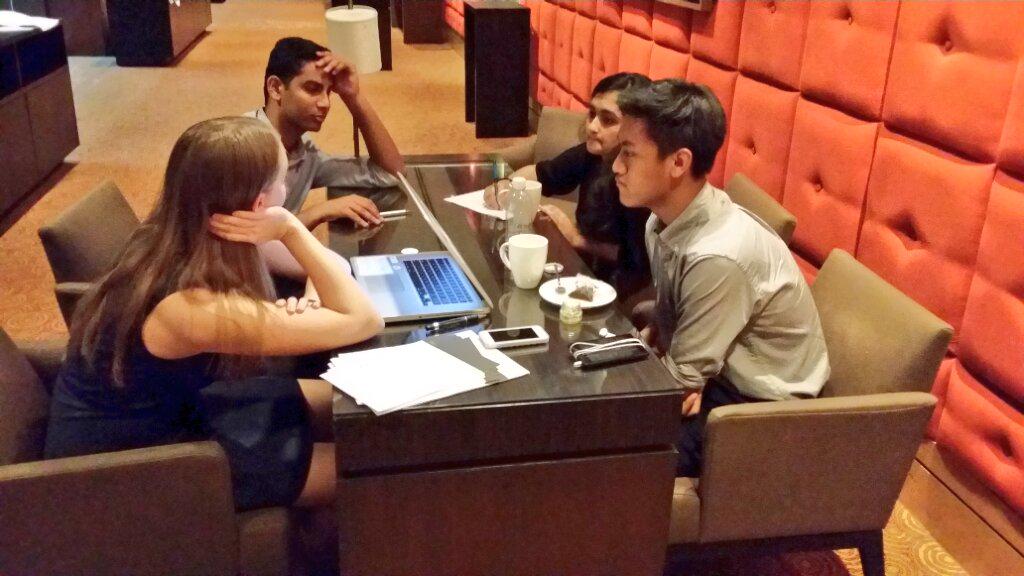 T_Scott_Little's tweet image. Student Council executive is leading by example at the CIS HS Leadership Retreat. #CISAlpha