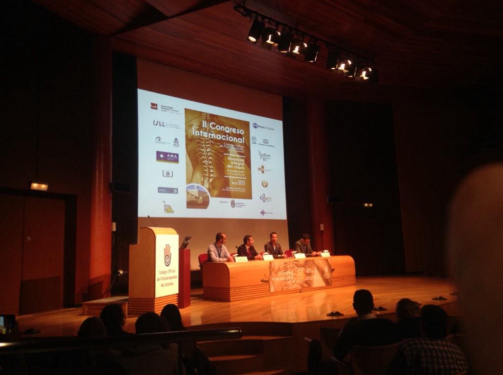 #CongresoCOFC Primera mesa redonda del día, previa al Coffee Break.