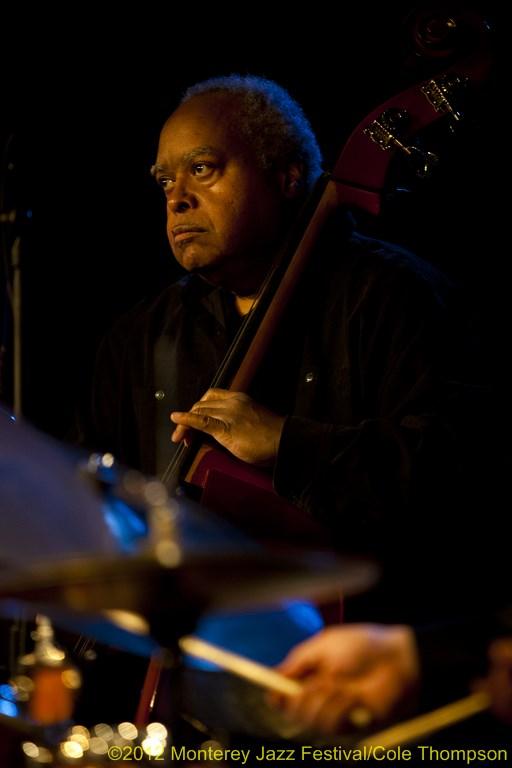 Happy Birthday today to composer and bassist Ray Drummond, shown here at Monterey Jazz Festival, 2012. 