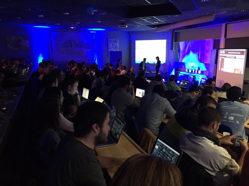 levarois_'s tweet photo. DIRECT : Entre stress et excitation, le #swtln a largement gagné son pari. Bravo aux orgas, bravo aux candidats http://t.co/Wk0rcbCUW9